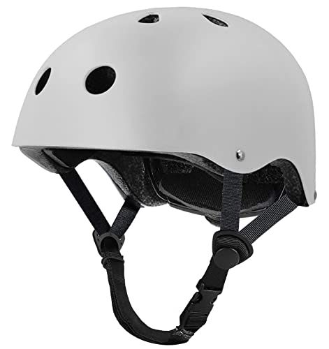 White Skateboard Helmet