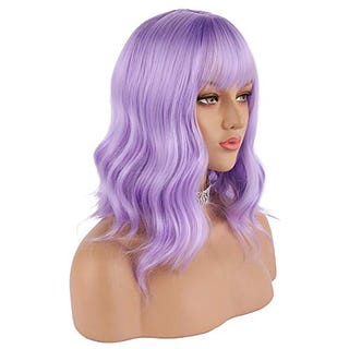 Lavender Bob Wig