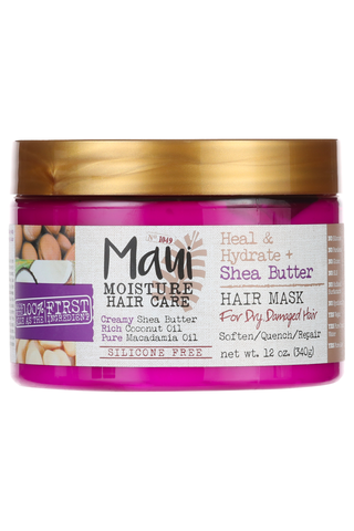 Maui Moisture Heal & Hydrate + Shea Butter Hair Mask & Leave-In Conditioner Treatment