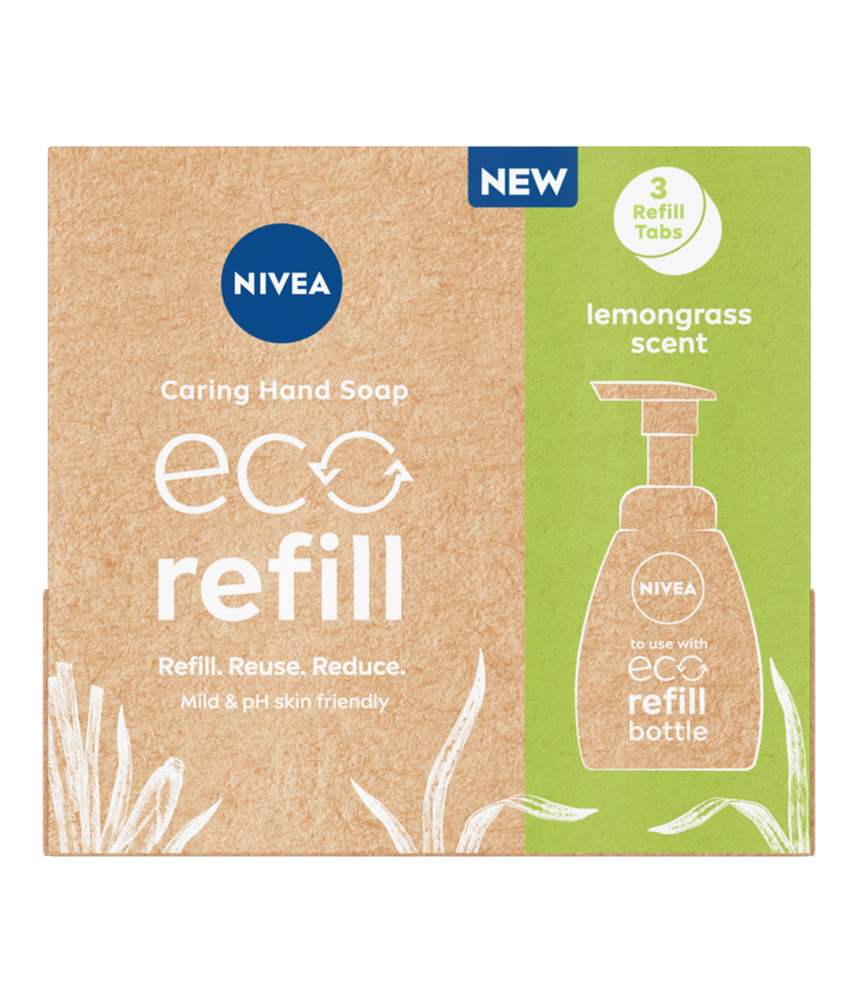 NIVEA Eco Refill Hand Soap Tabs Lemongrass, £5