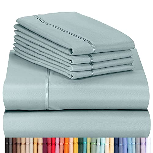  6-Piece Sheet Set Bamboo Sheets Deep Pockets 
