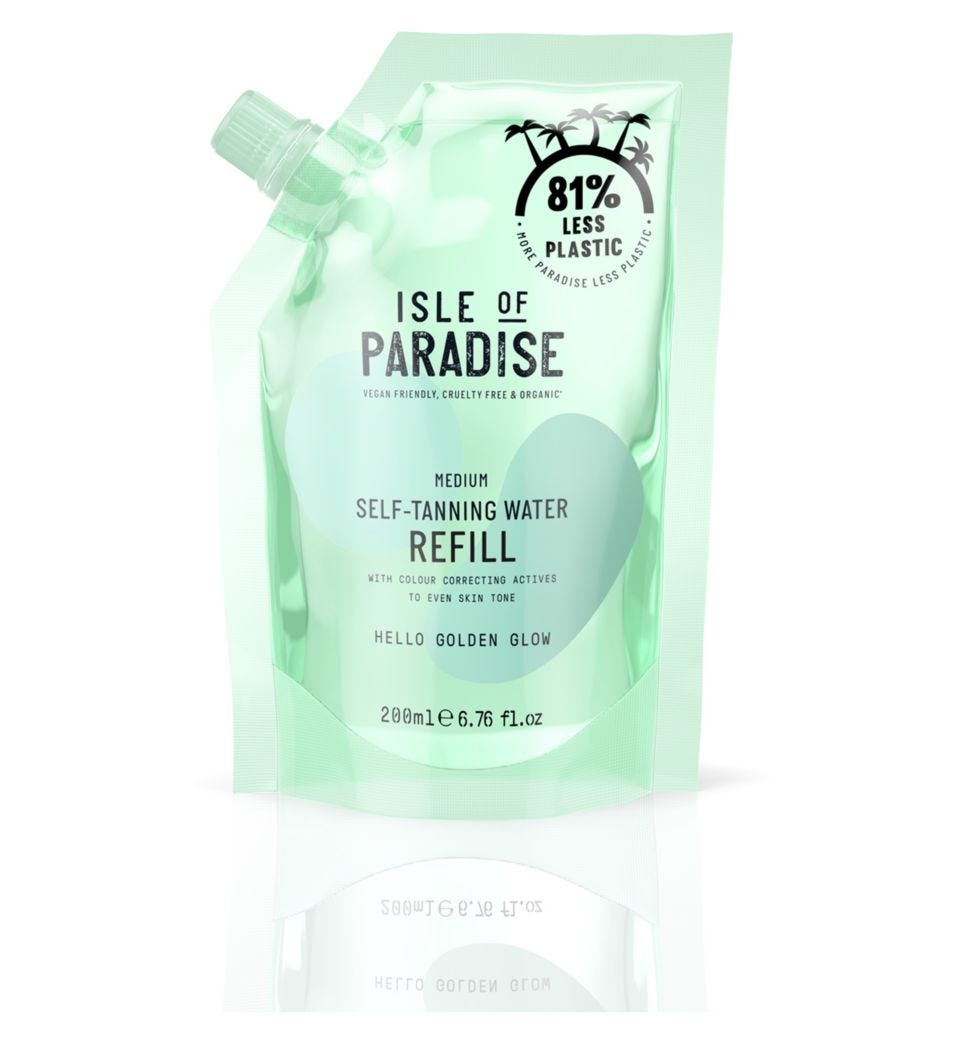 Isle of Paradise Medium Self-Tanning Water Refill, £14.95
