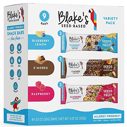 Snack Bar, Variety Pack (9 Bars)
