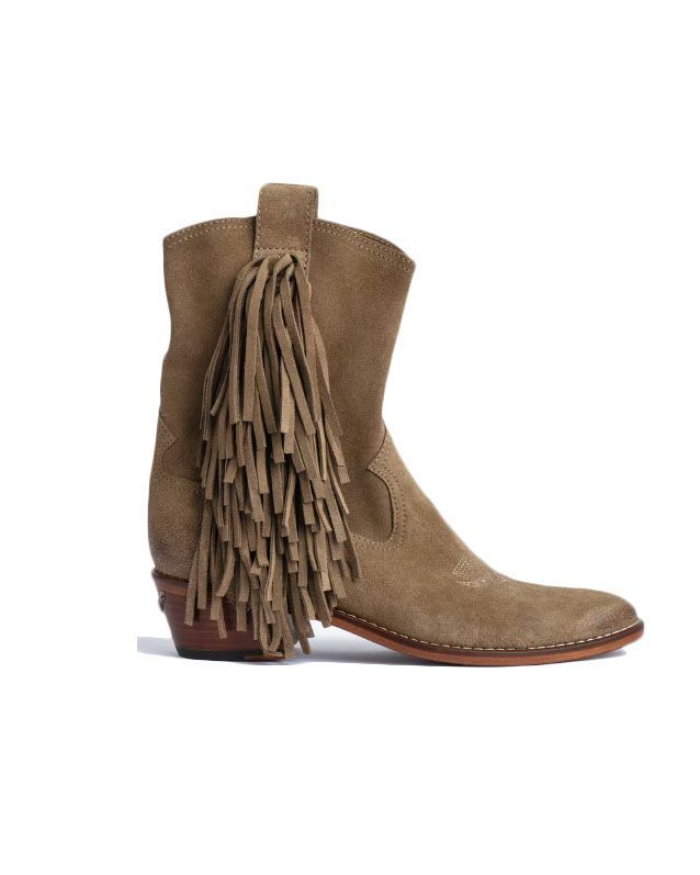 ladies brown suede cowboy boots