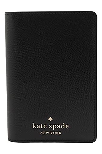 Kate Spade Staci Leather Passport Holder Black