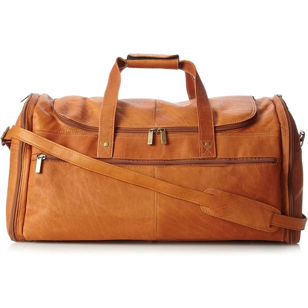 David King Leather Carry-On Duffel