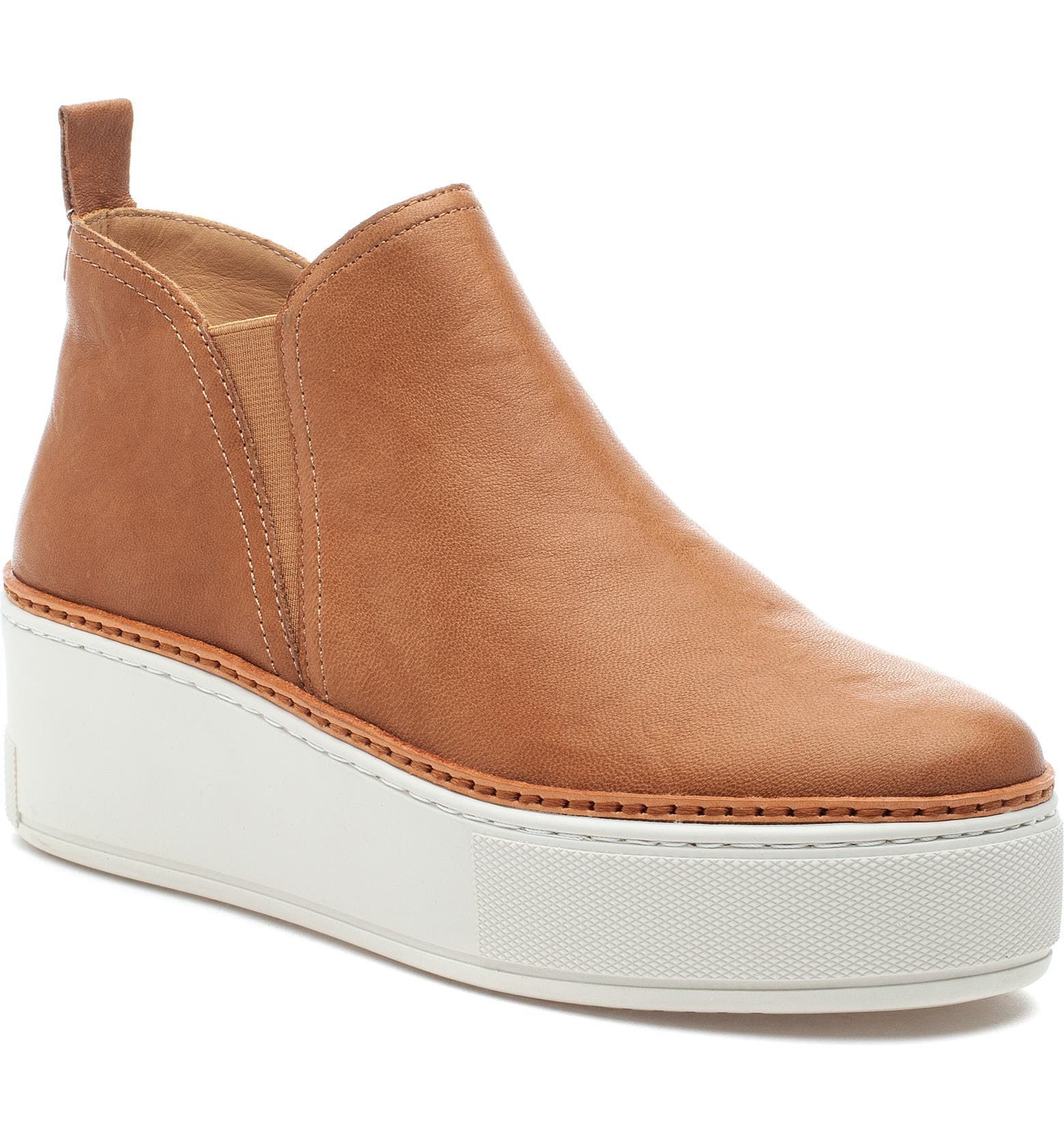 womens brown slip on sneakers