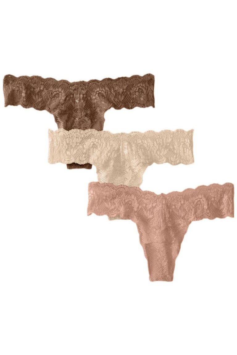 3 Pack Thong Panties