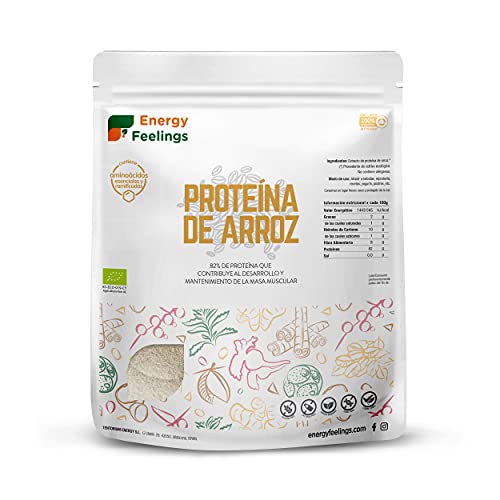 REBAJAS EN AMAZON: Proteína de arroz integral ecológica