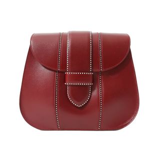 Studded Leather Shoulder Bag