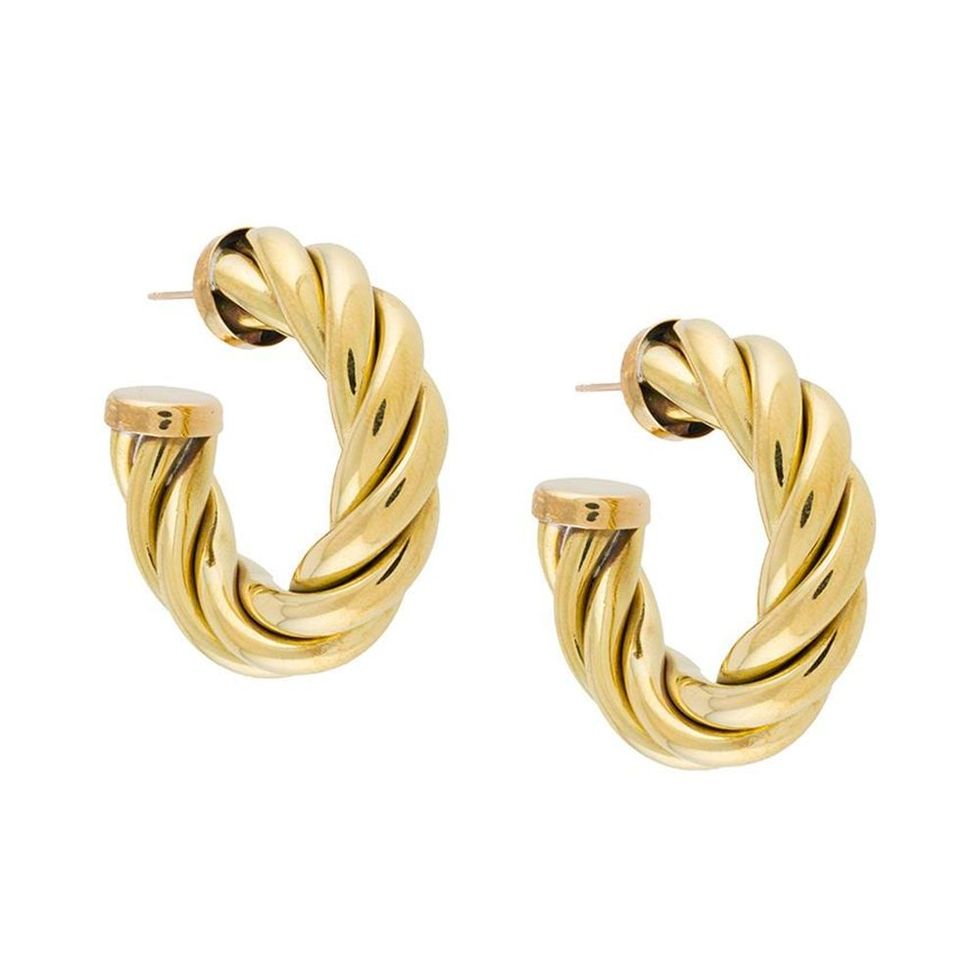 Spira Gold-Tone Hoop Earrings