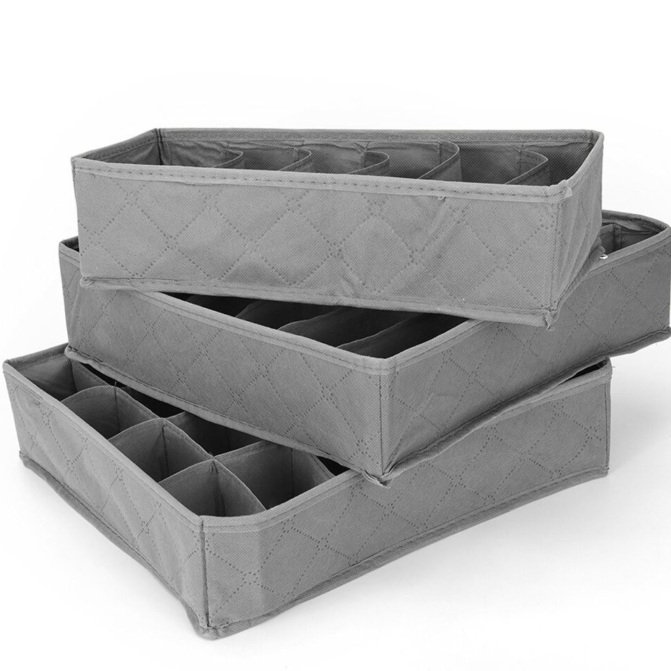 Storage Fabric Organizer Bin Container Basket - Land of the