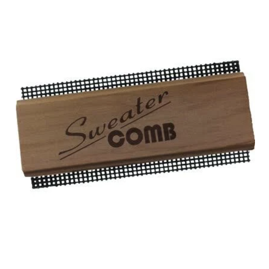 3-Piece Cashmere Comb Sweater Shaver and Wool Comb Set - Manual De-pilling  Comb with Wooden Handle for Removing Fuzz