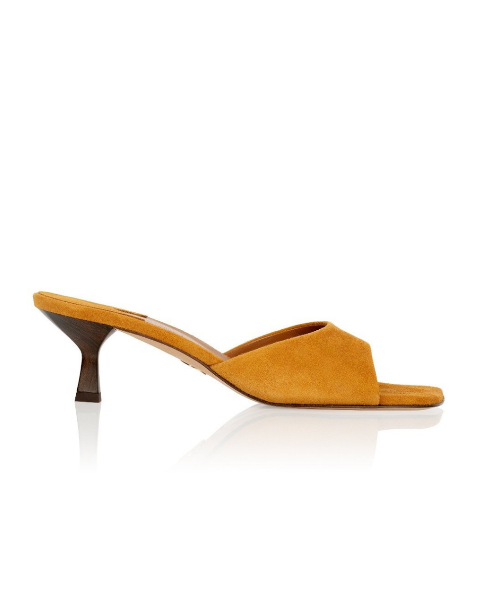 Brother Vellies Tuesday Mule in Mustard Brother Vellies Tuesday Mule in Mustard