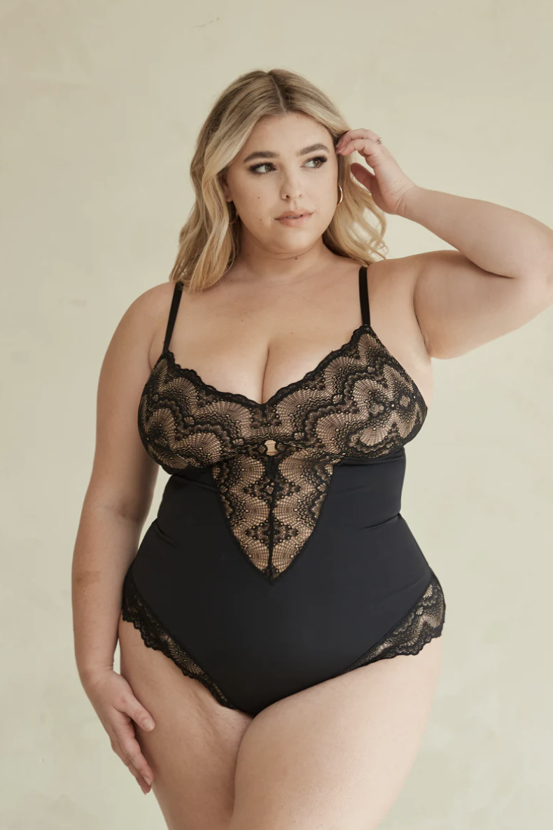 Find Cheap, Fashionable and Slimming corset plus size sexy bodysuit 