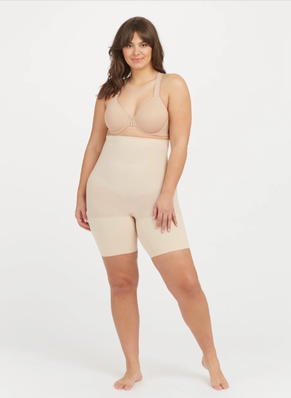 Plus Size Intimates 2 Pcs Curvy Womens Plus Size Tummy Tamer Short 
