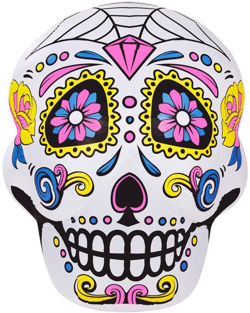 Day of the Dead Sugar Skull Inflatable 