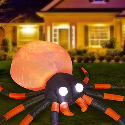 Orange and Black Spider Inflatable 