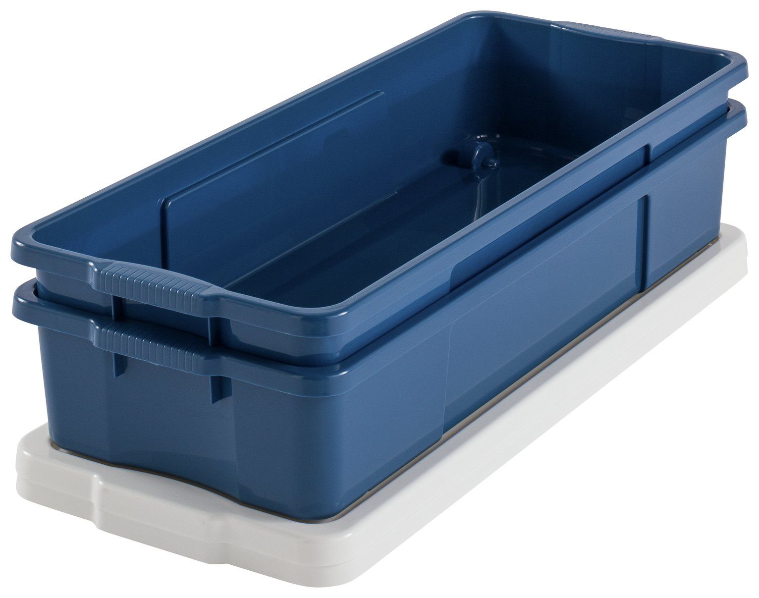 Under the bed plastic storage deals bins