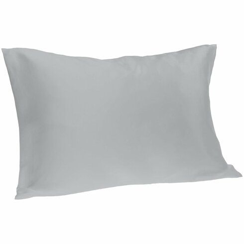 100% Silk Pillowcase, Standard/Queen, Silver