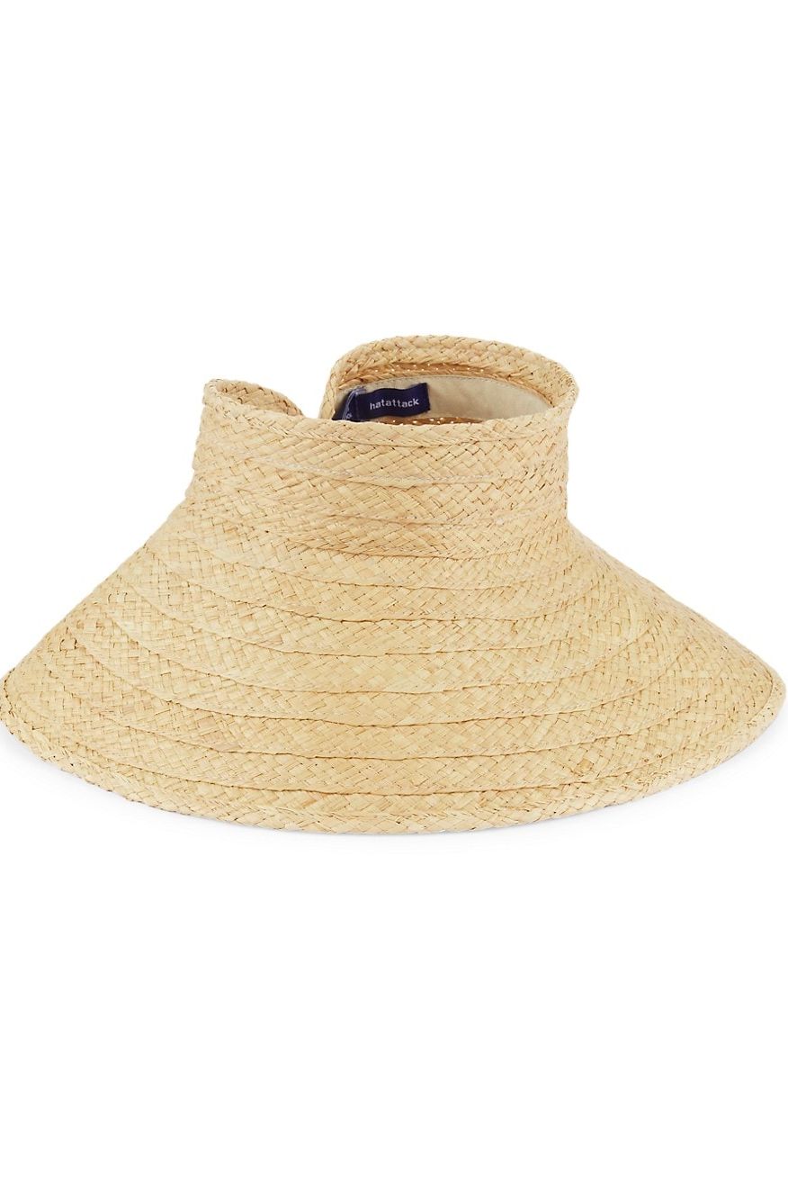 HZEYN Womens Straw Hat Wide Brim Crotchet Straw Bucket Sun Hat Packable Floppy Beach Hats for Women Summer Travel Accessories