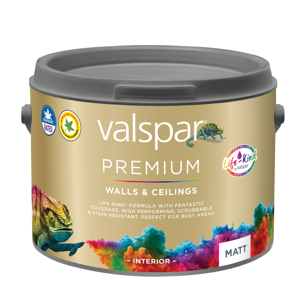 Valspar Premium Walls and Ceilings with Life-Kind Formula
