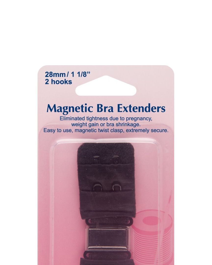Magnetic 2 hook bra extenders