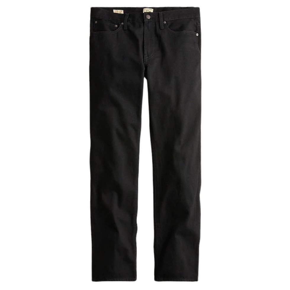 Straight-Fit Jean in Black Rinse