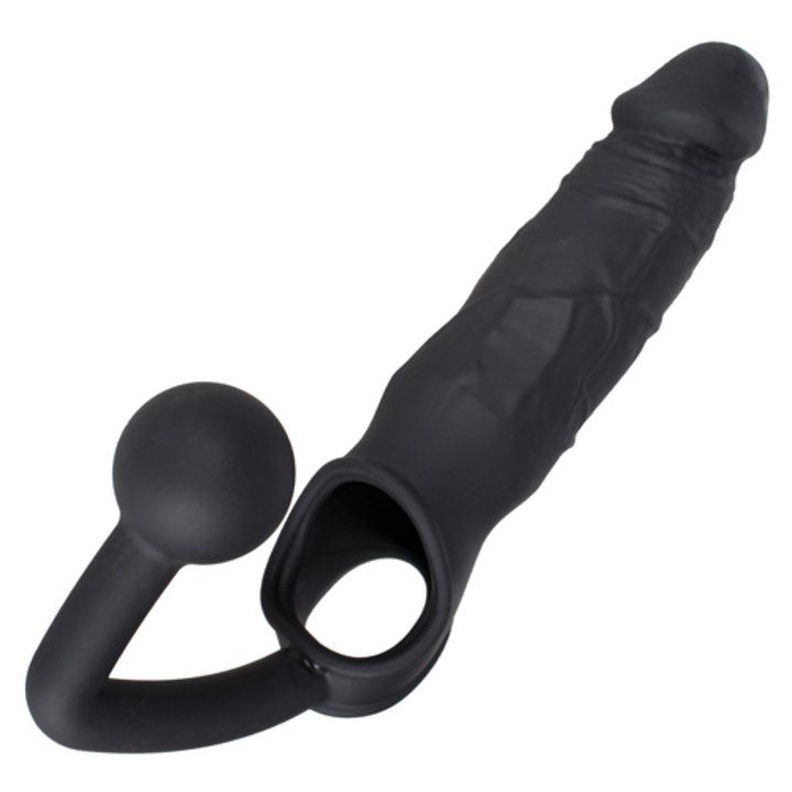 Crusader 2 Inch Cock Extension Sleeve and Butt Plug