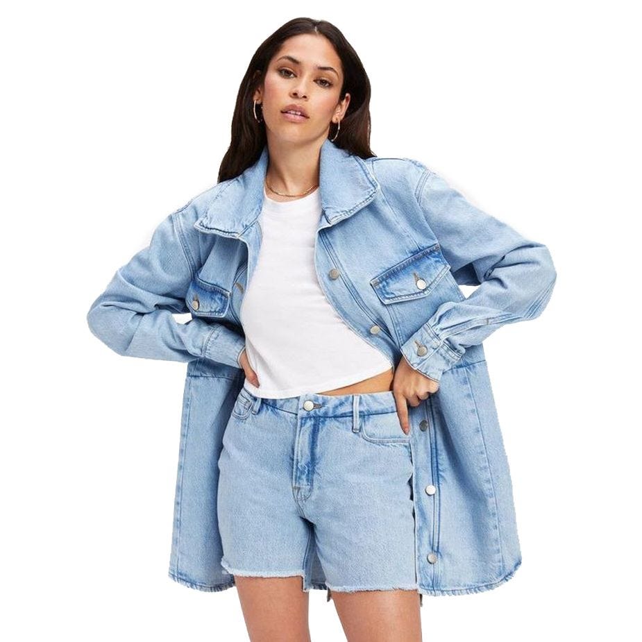 21 Oversized Denim Jackets That Go With Everything – Best Oversized Denim  Jackets 2023, Best Jean Jackets for Women