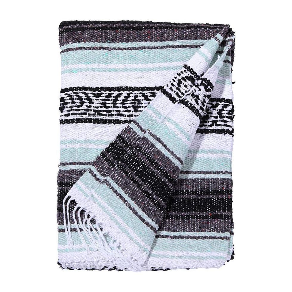 Jade Yoga Recycled Cotton Yoga Blanket Review - Flecks of Lex