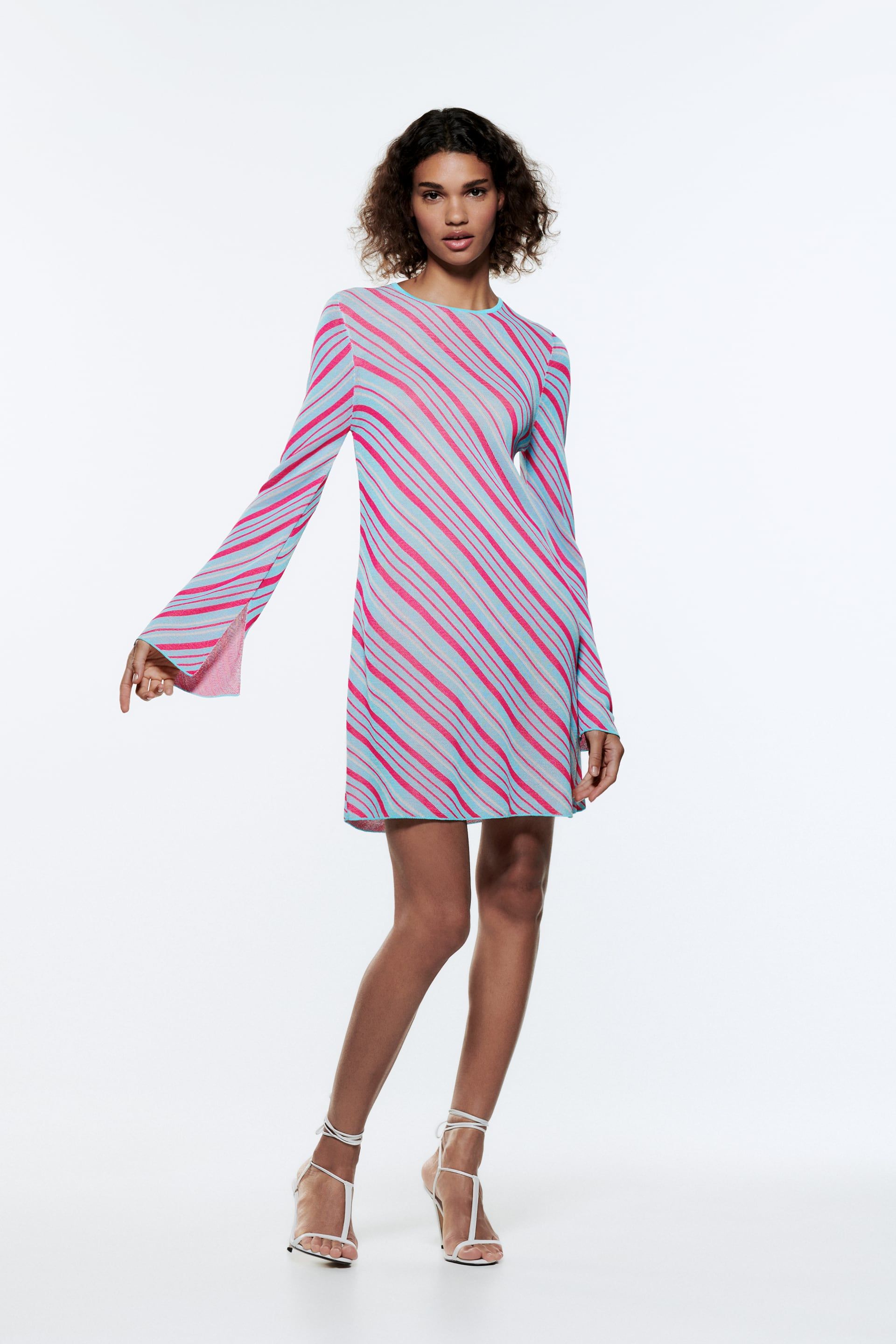 10 vestidos de rayas para crear un look de oficina asequible
