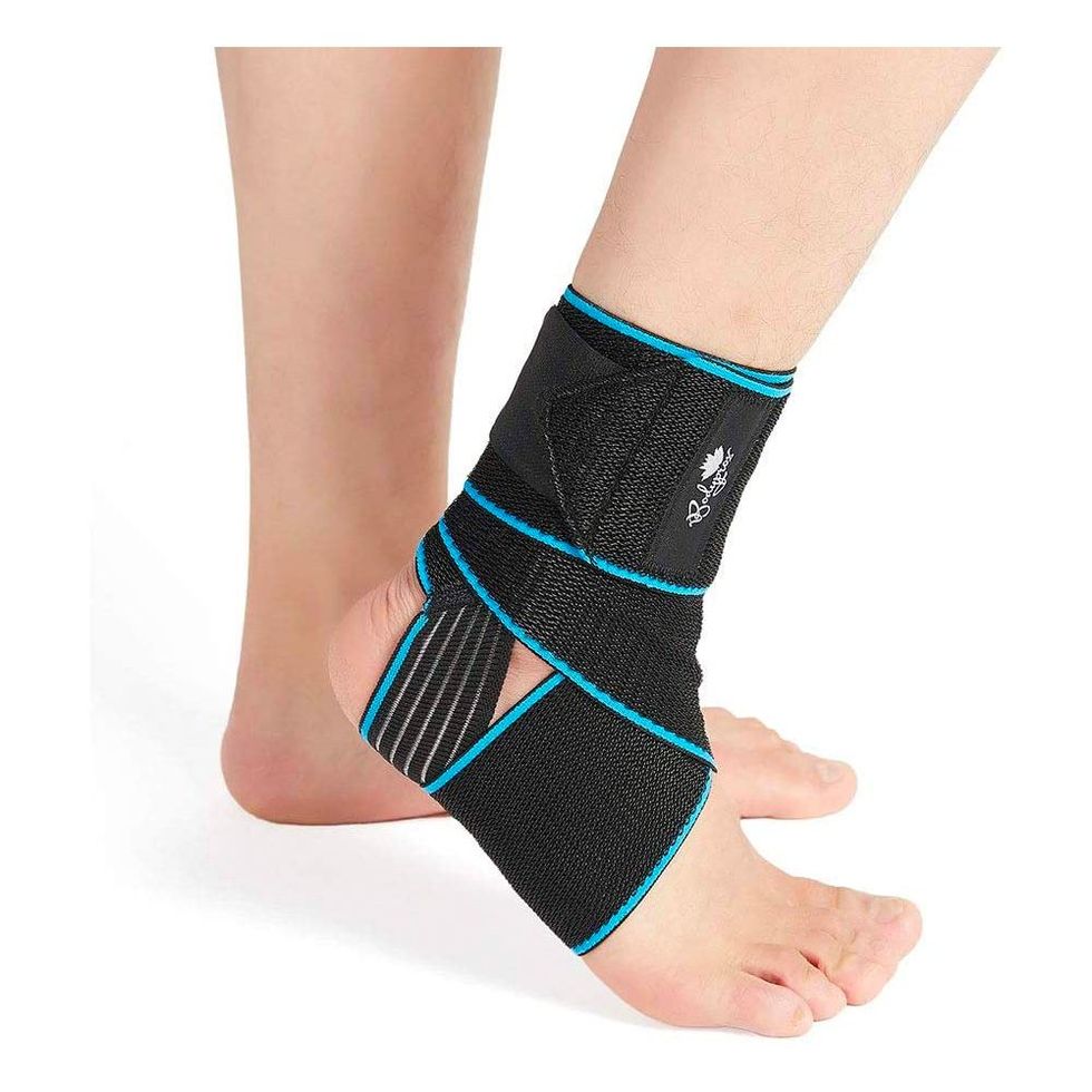 Ankle Brace for Sprained Ankle, Ankle Support Brace with Side Stabilizers  for Men & Women , Ankle Splint Stabilizer Volleyball, Basketball, Ankle  Supports for Women (Update XL) Update X-Large