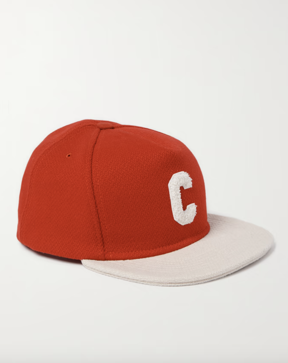 Logo-Appliquéd Wool-Blend Baseball Cap