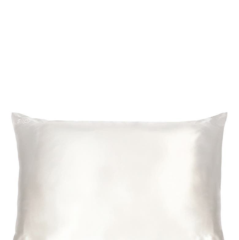 Pure Silk White King Pillowcase Set ($220 Value)