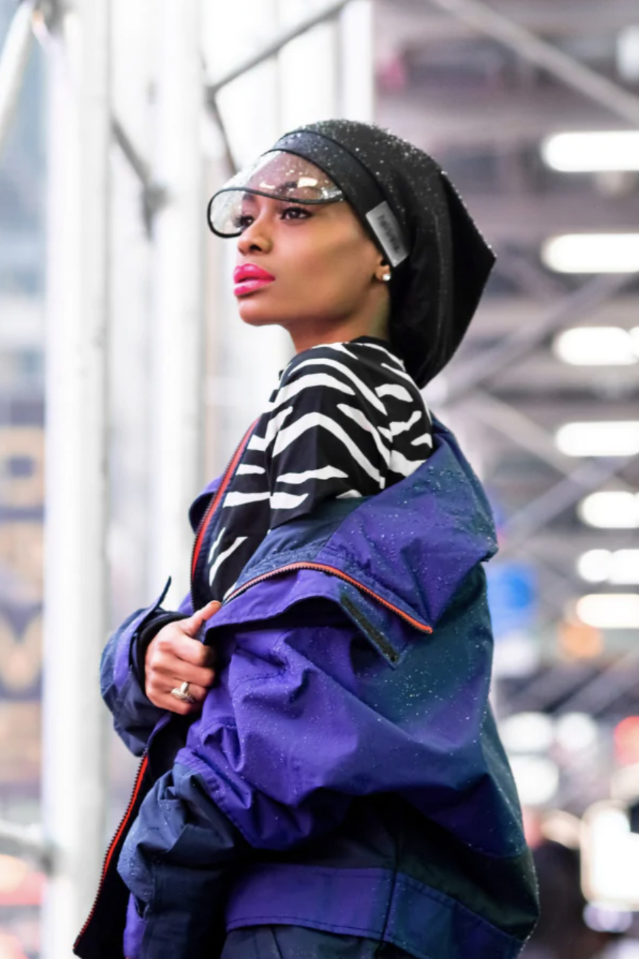 Urban Classics Ladies Satin Bomber Jacket silver -  -  Online Hip Hop Fashion Store