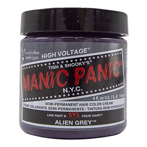 スペシャルセットMANIC PANICマニックパニック：ALIEN GREY (エイリアングレイ)＋ヘアカラーケア4点セット