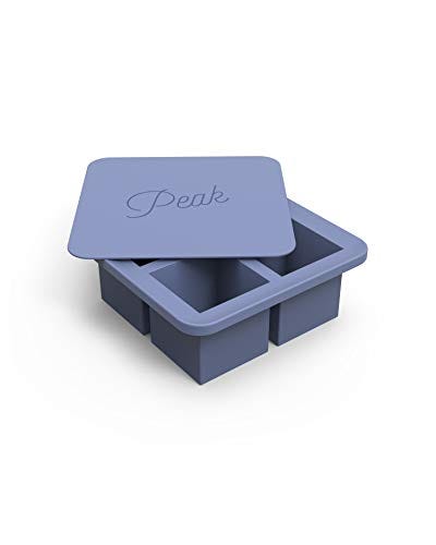 W&P Peak Silicone Extra Large Cube Ice Tray with Protective Lid