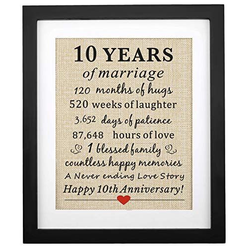Creative 10th Wedding Anniversary Gifts for Him