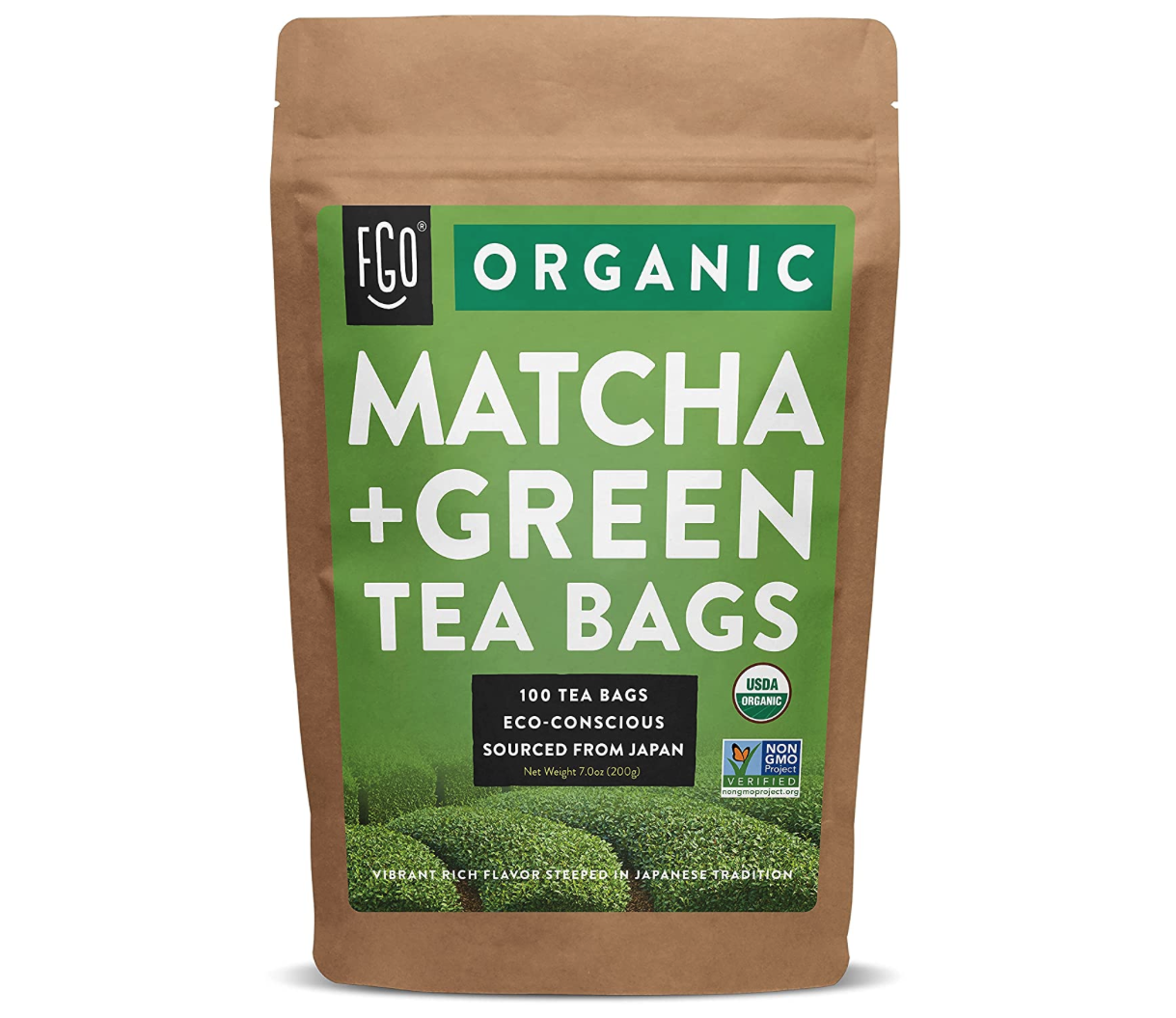 Matcha Green Tea Blend, 100 Tea Bags