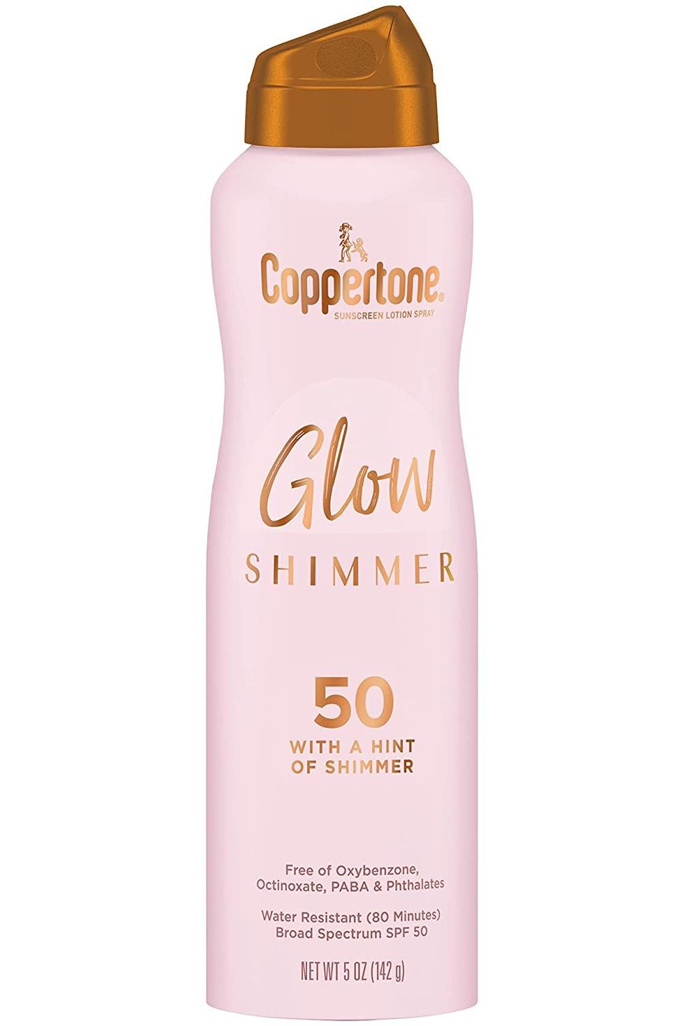 Glow with Shimmer Sunscreen Spray SPF 50