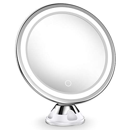 Magnifying Lighted Makeup Mirror