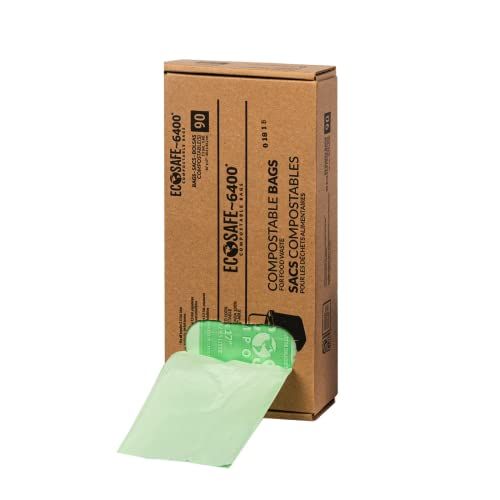 4-6 Gallon Small Trash Bag Compostable Bags, Unscented Garbage