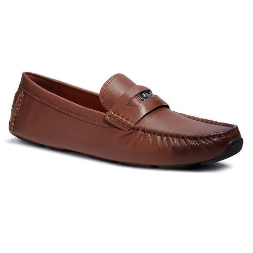 Coach Coin Leather Driving Loafers