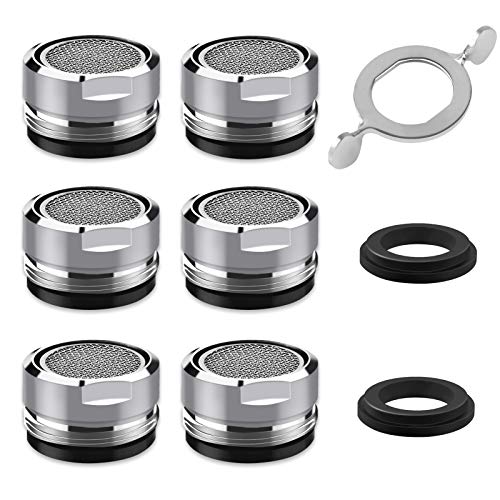 Aireador para grifos con filtro (6 uds.)