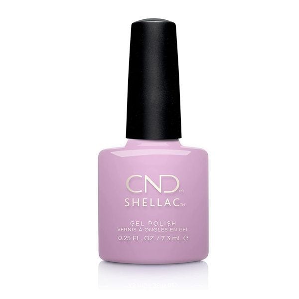 Esmalte de gel lila en el tono 'Coquette'