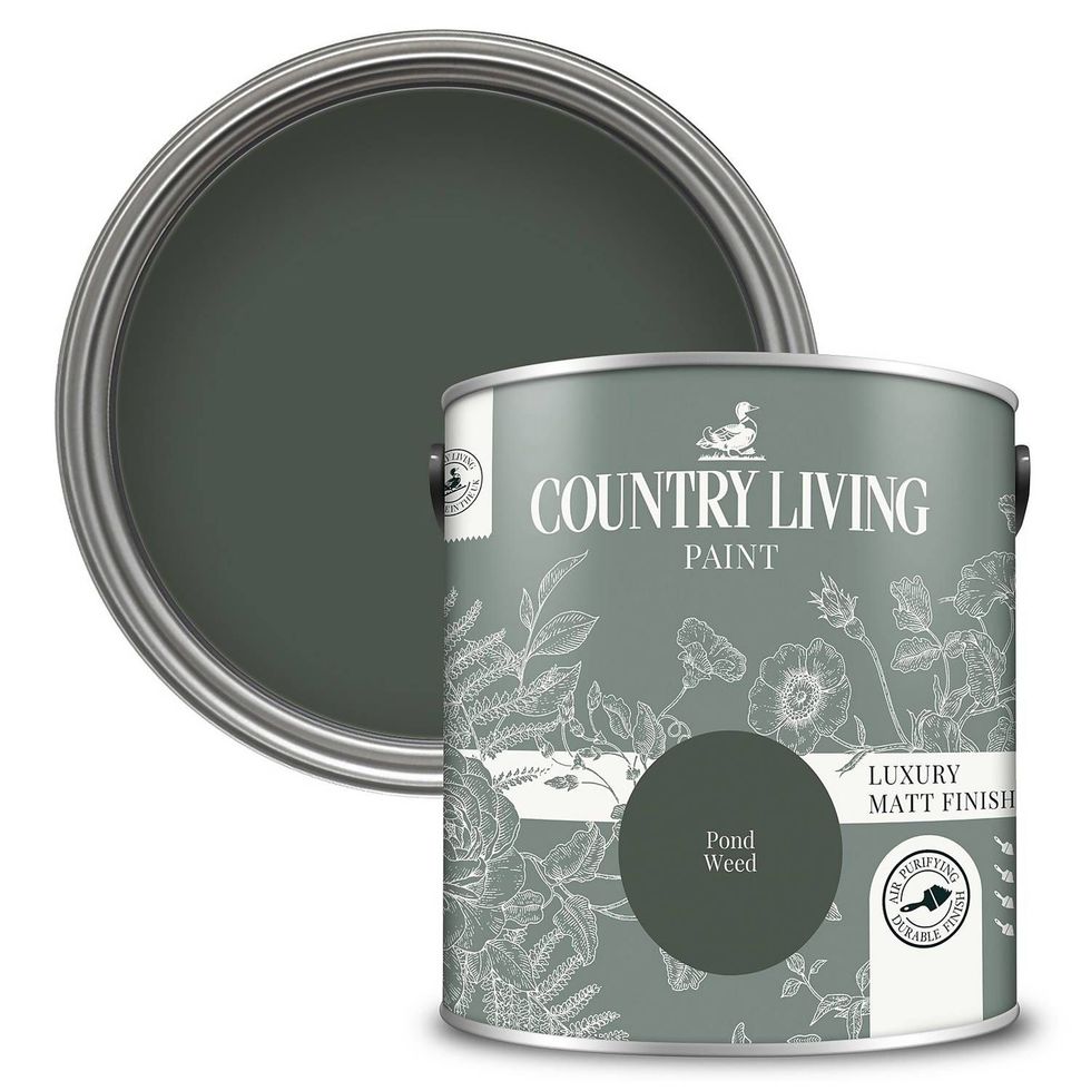 Country Living Matt Emulsion Paint Pond Weed