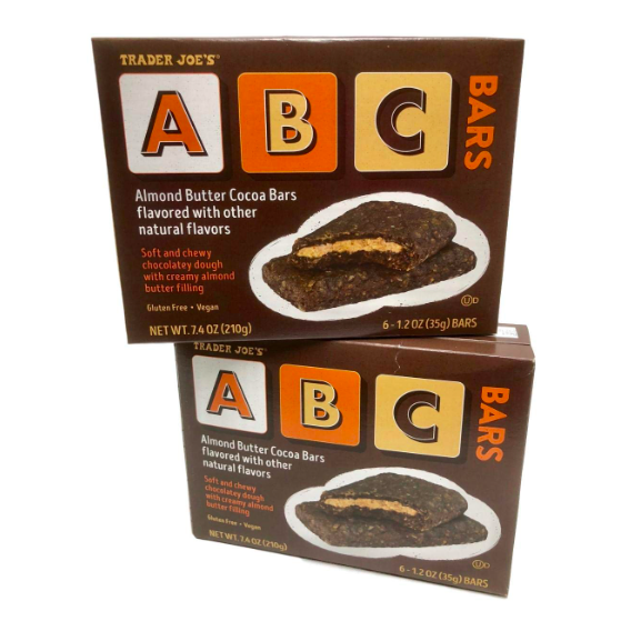 ABC Almond Butter Cocoa Bars, 2 Pack