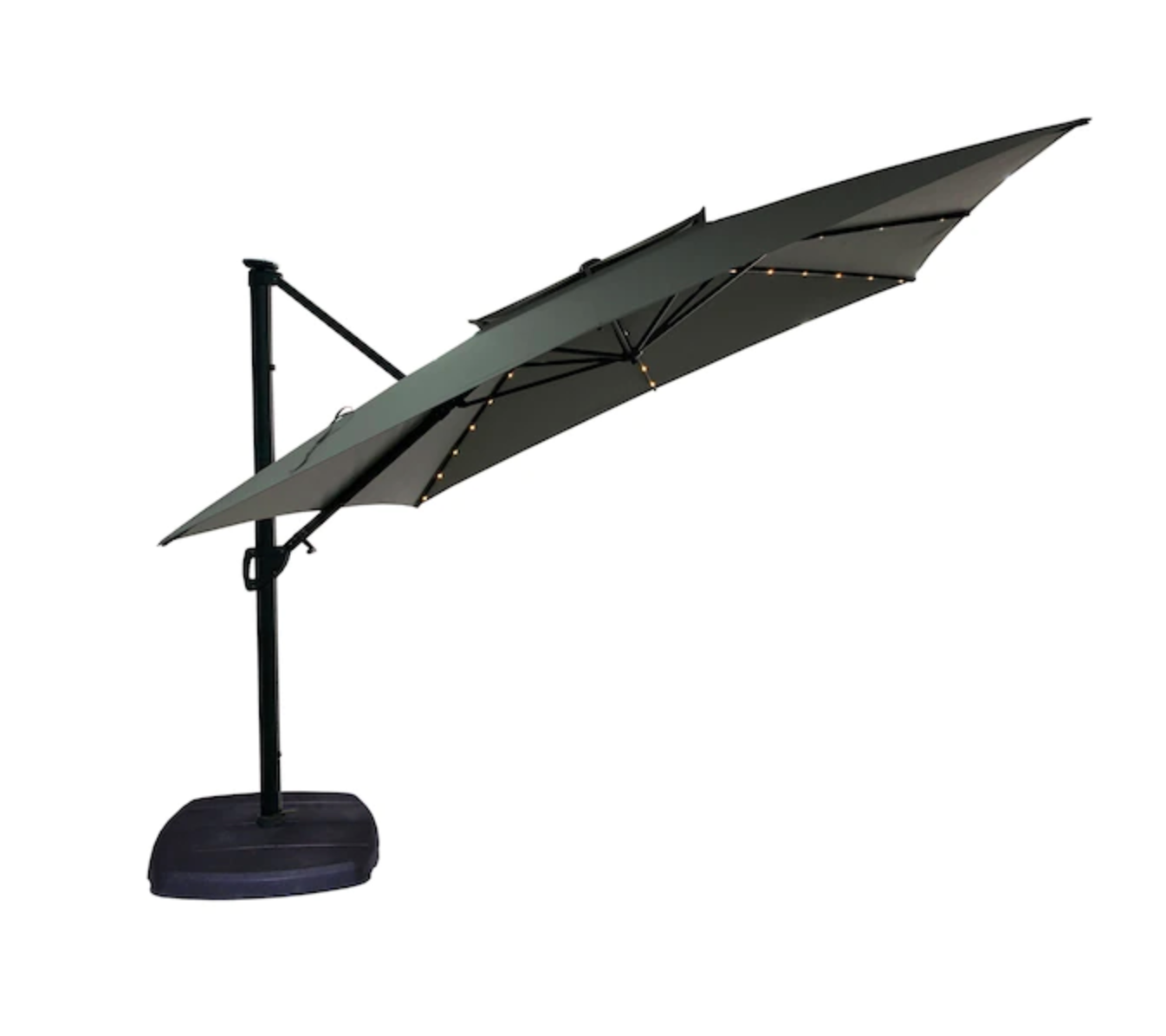 Solar-Powered Cantilever Umbrella