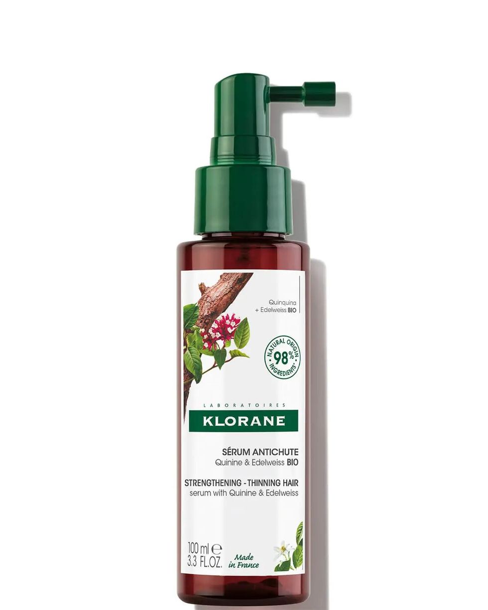 Strengthening Serum with Quinine and Organic Edelweiss for Thinning Hair 